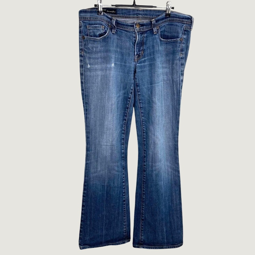Vintage Y2K Citizens of Humanity Ingrid 002 Low Rise Flare Jeans 31